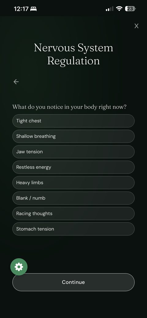 Nervous system regulation